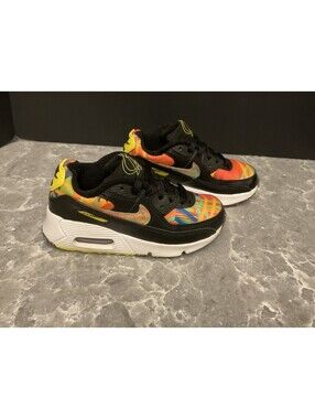 Kids Nike Air Max 90 Familia Latino Heritage Month PS Shoes. Size 13C. Awesome!